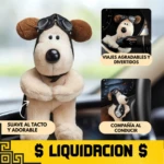 Set x2 Peluche Perro Gafas de Piloto Magnético Coche - Adhiere Fuertemente al Tablero Seguro - Imagen 6