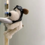 Set x2 Peluche Perro Gafas de Piloto Magnético Coche - Adhiere Fuertemente al Tablero Seguro - Imagen 4