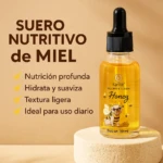 Serum nutritivo Karité Honey 30 ml, fórmula ligera con miel, para nutrición profunda e hidratación diaria.