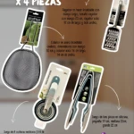 Set Utensilios de Cocina X 4 Piezas - Imagen 6