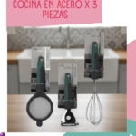 Set Utensilios de Cocina en Acero X 3 - Imagen 3