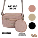 Bolso Mujer Manos Libres + Monedero - Imagen 2