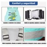Chaleco Arnes Seguridad de Bebe Moto - Imagen 4