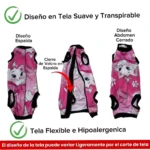 Set x2 Fajas Posquirúrgicas para Gatos - Imagen 2