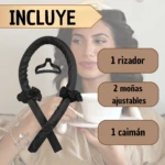 Rizador de Cabello Sin Calor Satin Negro - Imagen 7