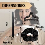Rizador de Cabello Sin Calor Satin Negro - Imagen 6