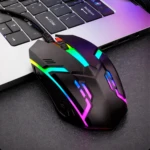 Set x2 Mouse Gamer RGB Alámbrico - Mejora tu precisión y personaliza tu setup