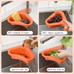 Set x4 Canasta Escurridor para Esponjas Comida