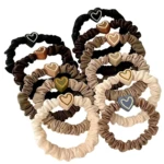 Ligas para El Cabello Diseños de Corazón