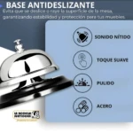 Set x2 Campana Timbre de Cocina Hotel Rosada