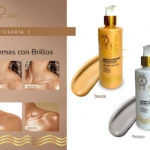 Crema Corporal Hidratante con Brillo Aloe Vera Vitamina E Colágeno - Piel Luminosa y Perfumada al Instante - Imagen 4