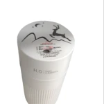 Humidificador difusor blanco H2O Fawn con diseño de ciervo y luna, 420ml.