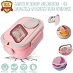 Kit Bento 3 Piezas con Bolsa Térmica - Mantiene tus alimentos frescos y separados durante el transporte - Imagen 6