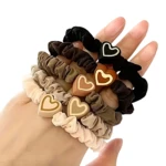 Ligas para El Cabello Diseños de Corazón - Imagen 4