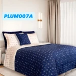 Plumón de cama doble con relleno ligero y tela resistente - Proporciona abrigo térmico y protege las sábanas - Imagen 6