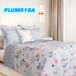 Plumón de cama doble con relleno ligero y tela resistente - Proporciona abrigo térmico y protege las sábanas - Imagen 7