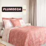 Plumón de cama doble con relleno ligero y tela resistente - Proporciona abrigo térmico y protege las sábanas - Imagen 8
