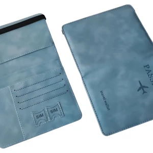Porta Pasaporte con Proteccion Rfid