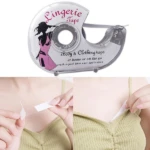Set x3 cinta doble cara transparente para ropa - mantiene prendas seguras sin dañar tela - Imagen 3