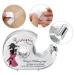 Set x3 cinta doble cara transparente para ropa - mantiene prendas seguras sin dañar tela - Imagen 4