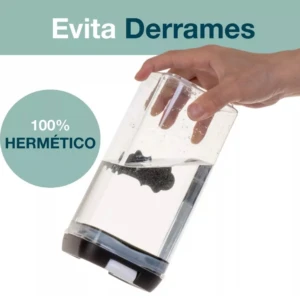 Contenedores Alimentos 7 Pz Tapa Negra