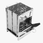 Mini Asador Parrilla de Carbón Plegable - Cocina al aire libre con total libertad y sabor auténtico - Imagen 8