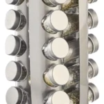 Organizador Giratorio de 20 Especias en Acero Inoxidable - Optimiza el almacenamiento de tu cocina manteniendo todo ordenado - Imagen 2
