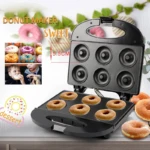 Máquina de Mini Donas X6 Antiadherente - Prepara postres caseros uniformes en minutos - Imagen 2