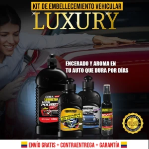 Kit Luxury Mas Paño Microfibra Importado