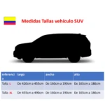 Carpa Pijama Carro Suv Negro Basica - Imagen 2