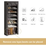 Organizadorzapatos 10 Nvels de Telapd-34 - Imagen 3