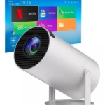 Proyector Smart Hy300 Pro con 1200 lúmenes y colores nítidos - Disfruta de cine privado en espacios reducidos