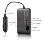 Convertidor de Corriente para Auto 200W8 - Imagen 4