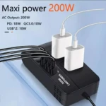 Convertidor de Corriente para Auto 200W8 - Imagen 3