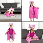 Cobija Manta Capa Infantil con Luz Led