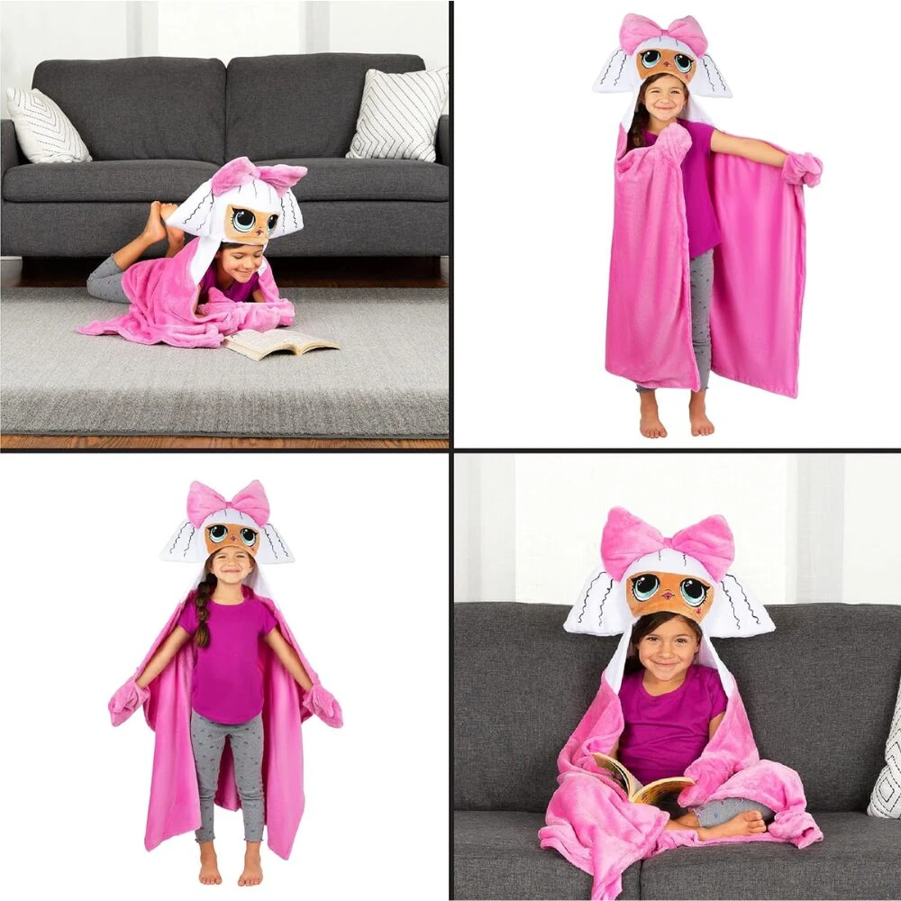 Cobija Manta Capa Infantil con Luz Led