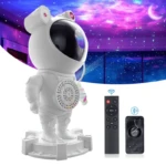 Proyector Astronauta con Control Remoto y Rotación 360 - Crea ambiente relajante para dormir