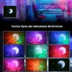 Proyector Astronauta con Control Remoto y Rotación 360 - Crea ambiente relajante para dormir - Imagen 2