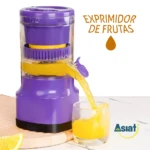 Extractor de jugo automático compacto sin pulpa - Obtén bebidas naturales frescas en segundos