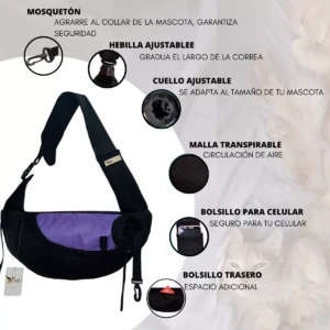 Maleta para Mascotas Pequeñas