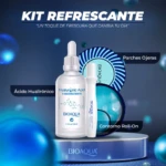 Kit Refrescante Bioaqua con ácido hialurónico y roll-on - reduce ojeras y revitaliza tu mirada - Imagen 2