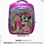 Morral Escolar Tres Cierres - Imagen 6
