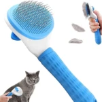 Cepillo para mascotas con liberación de pelo - Ahorra tiempo y mantiene el pelaje brillante - Imagen 4