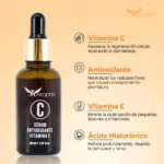 Set x2 Sérum Facial de Vitamina C Afrodita 30 Ml - Estimula el colágeno y aporta brillo - Imagen 2