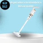 Aspiradora de Mano Inalámbrica 120W para Auto - Succiona polvo y pelos rápido