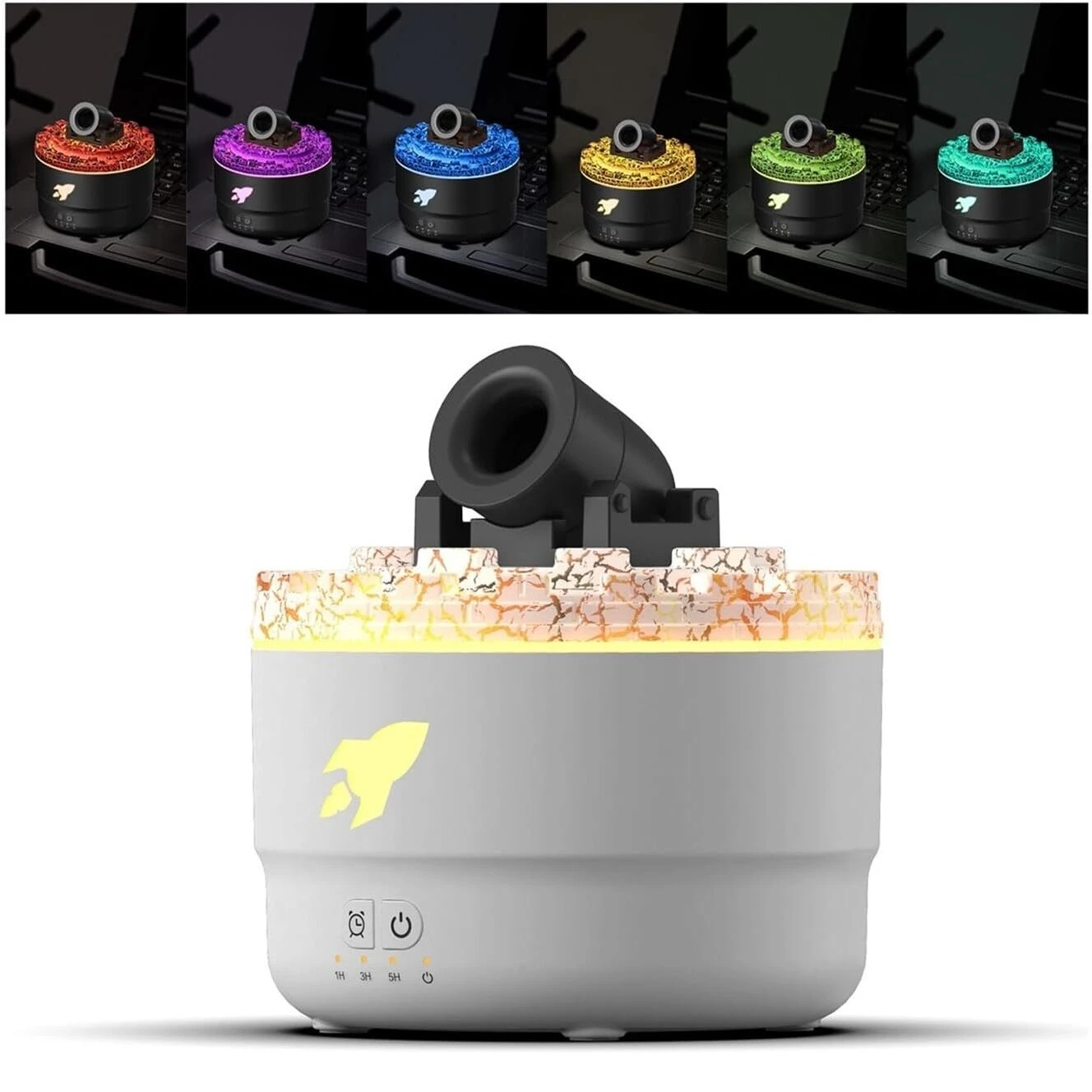 Humidificador Difusor Cañon Lava Aros L