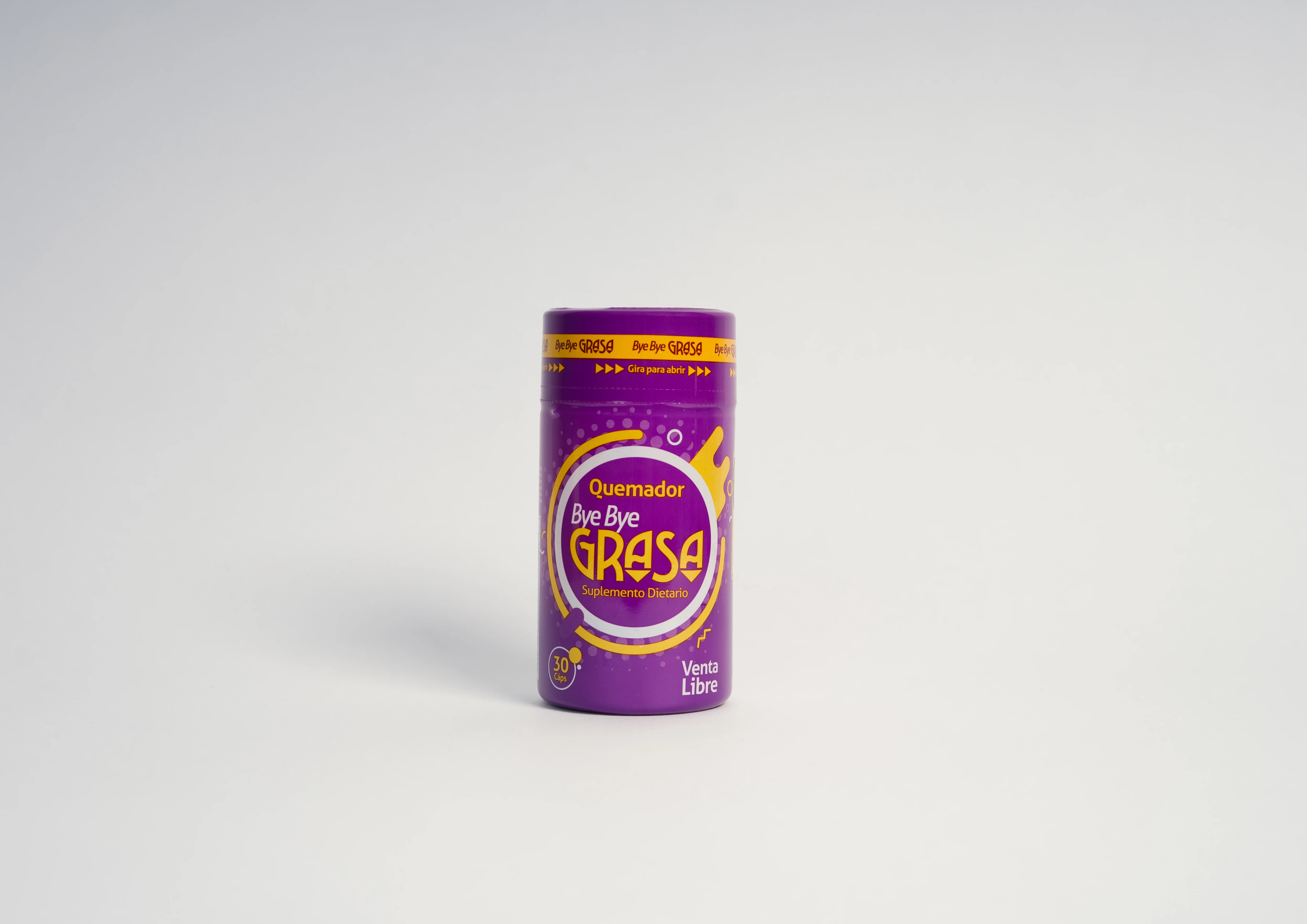 Suplemento Quemador Bye Bye Grasa - Activa el metabolismo y calma el apetito
