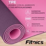 Colchoneta Yoga Plegable 6mm con Estuche - Protege tus articulaciones al practicar yoga y pilates con seguridad