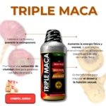 Suplemento Líquido Triple Maca 1000 Ml - Aumenta la vitalidad y energía femenina - Imagen 3