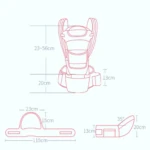 Cargador Bebe 3 en 1 Ergonomico Canguro - Imagen 4